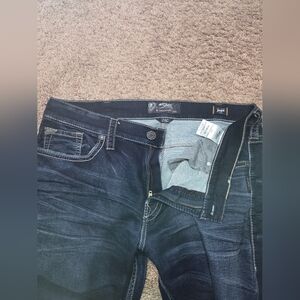 Silver Jeans 38/30 Men's Color Classical Straight Leg